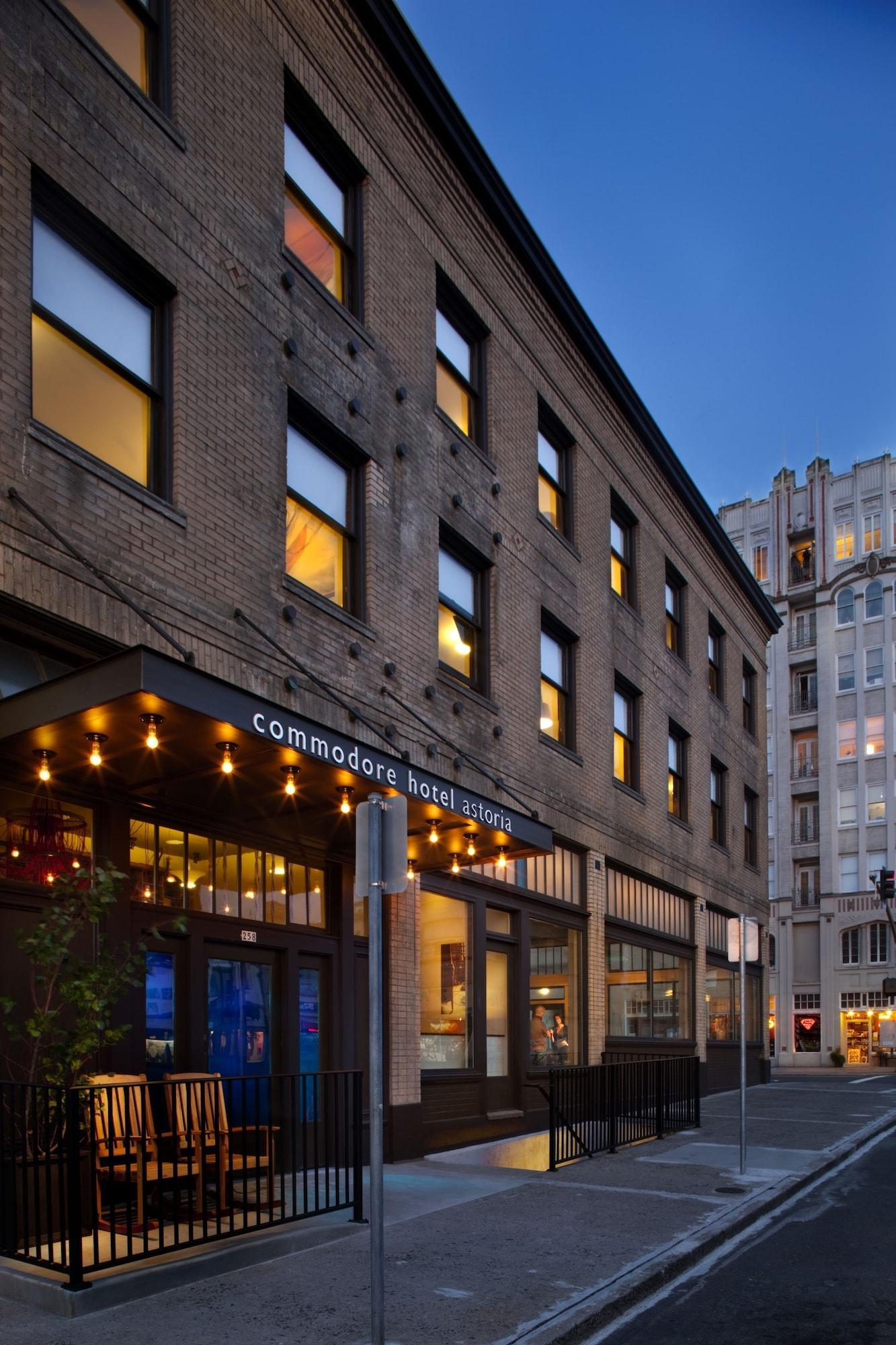 Commodore Hotel Astoria Zewnętrze zdjęcie